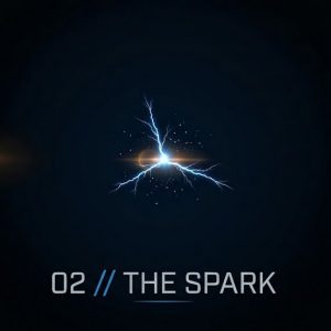 The Spark track cover art by Ascent Sound Lab.