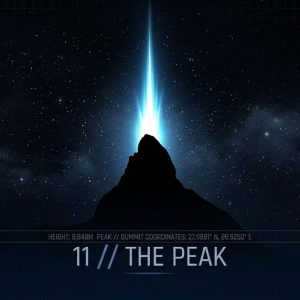 The Peak track cover art by Ascent Sound Lab.