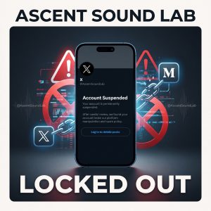Ascent Sound Lab is Banned from X